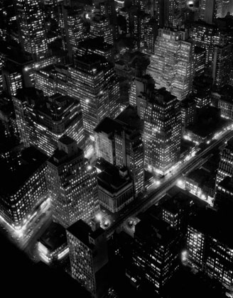 Naktinis vaizdas, New York, 1932, Berenice Abbott